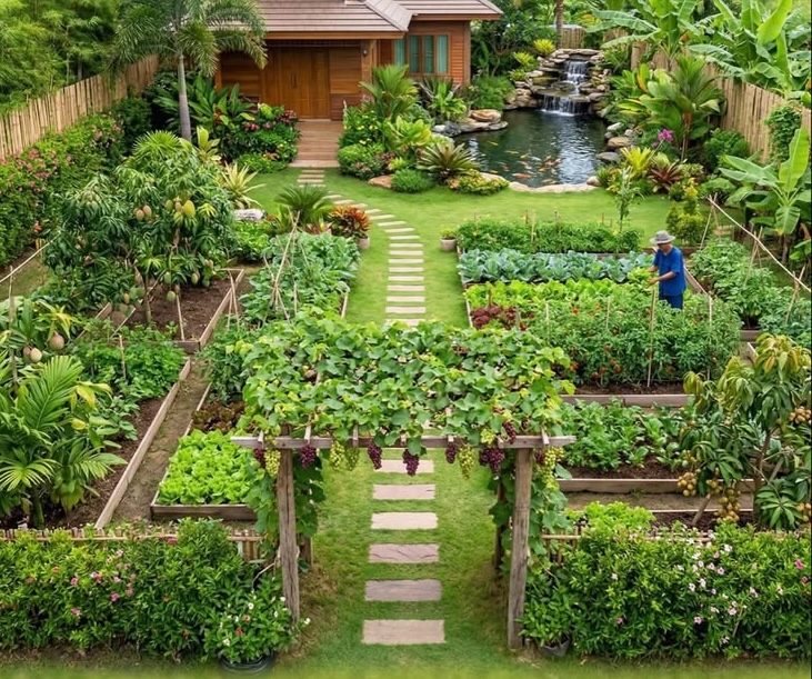 Referencia de huerto o jardín